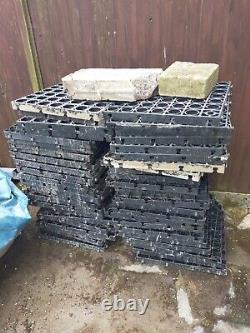 Shed bases eco plastic grids