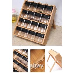 Spice Rack Free Standing Eco Friendly Holder Display Shelf for Cabinet