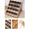 Spice Rack Wood Space Saving Tiered Eco Friendly Stand Shelf For Cabinet