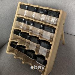Spice Rack, Wooden Tiered Free Standing Versatile Eco Friendly Shelf Storage