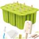 Summer Diy Ice Cream Tools With Wooden Sticks Silicone Popsicle Molds Kitchen Ac