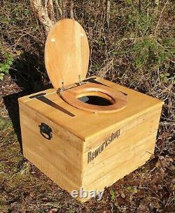 The Little John Composting Toilet Waterless Camping Glamping Eco Off Grid