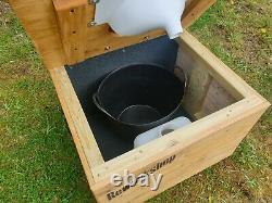The Little John Composting Toilet Waterless Camping Glamping Eco Off Grid