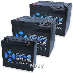 XENES ECO-Line 12V LiFePO4 100Ah 150Ah 200Ah Smart-BMS Lithium Batterie Akku