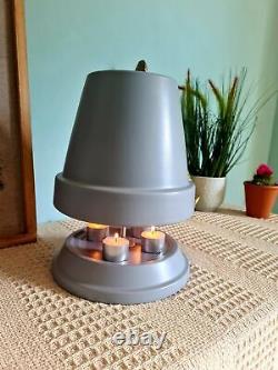 XL Terracotta Heater Lamp T Light Candle Energy Saving Heating Eco Off Grid