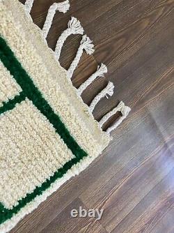 2x8 Pieds Long Narrow Hallway Carpet Rug Runner, Moroccan Grid Carpet Rug