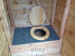 Budget Compost Toilettes Sans Eau Hors Grille Eco Friendly Cubicule Extérieur En Bois