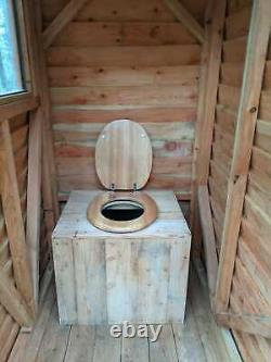 Eco Compost Toilettes Faites À La Main En Bois Encadré Plat Pack Eco, Hors Réseau, Sans Eau