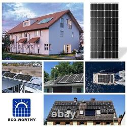 Ensemble De Panneaux Solaires Eco-worthy 170w 680wh/jour Hors-grid System 170w Monocristallin
