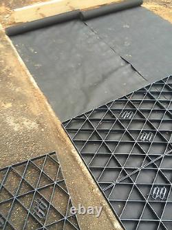 Grid Grid Plastic Slab Base+heavy Duty Membrane -eco Base Plastic Paving Floorem