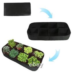 Multi Grid Rectangulaire Sac De Plantation Fendue De Légumes À L'extérieur Eco Mini Garden Outil