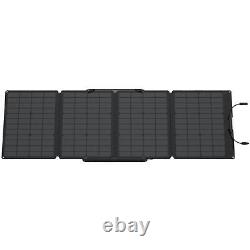 Panneau solaire portable EcoFlow 110w pliable et durable avec support ajustable