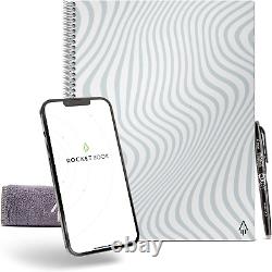 Rocketbook Smart Réutilisable Notebook Dotted Grid Notebook Eco-amiendly