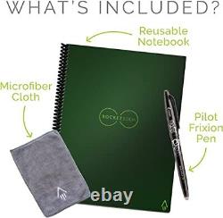 Rocketbook Smart Réutilisable Notebook Dotted Grid Notebook Eco-amiendly Avec 1